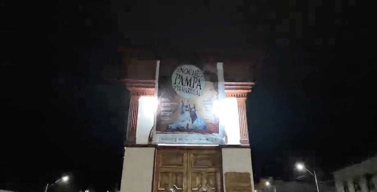 “Una noche en la pampa del Tamarugal en Iquique”.